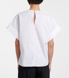 Joseph Fassia cotton poplin blouse