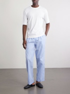 CDLP - Ribbed Lyocell and Cotton-Blend T-Shirt - White