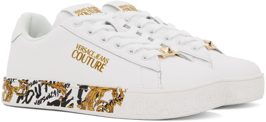★Versace★ Jeans Couture ホワイト Court 88 スニーカー Versace Jeans Couture Court 88 スニーカー | ホワイト