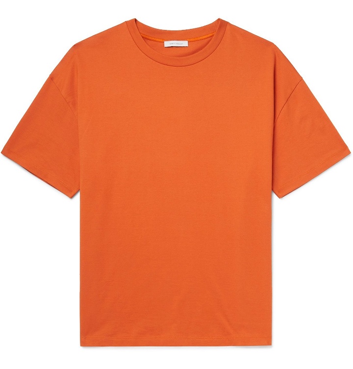 Photo: Ninety Percent - Organic Cotton-Jersey T-Shirt - Orange
