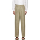 Jacquemus Green Checked Le Pantalon De Costume Trousers