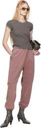 Acne Studios Purple Cotton Sweatpants