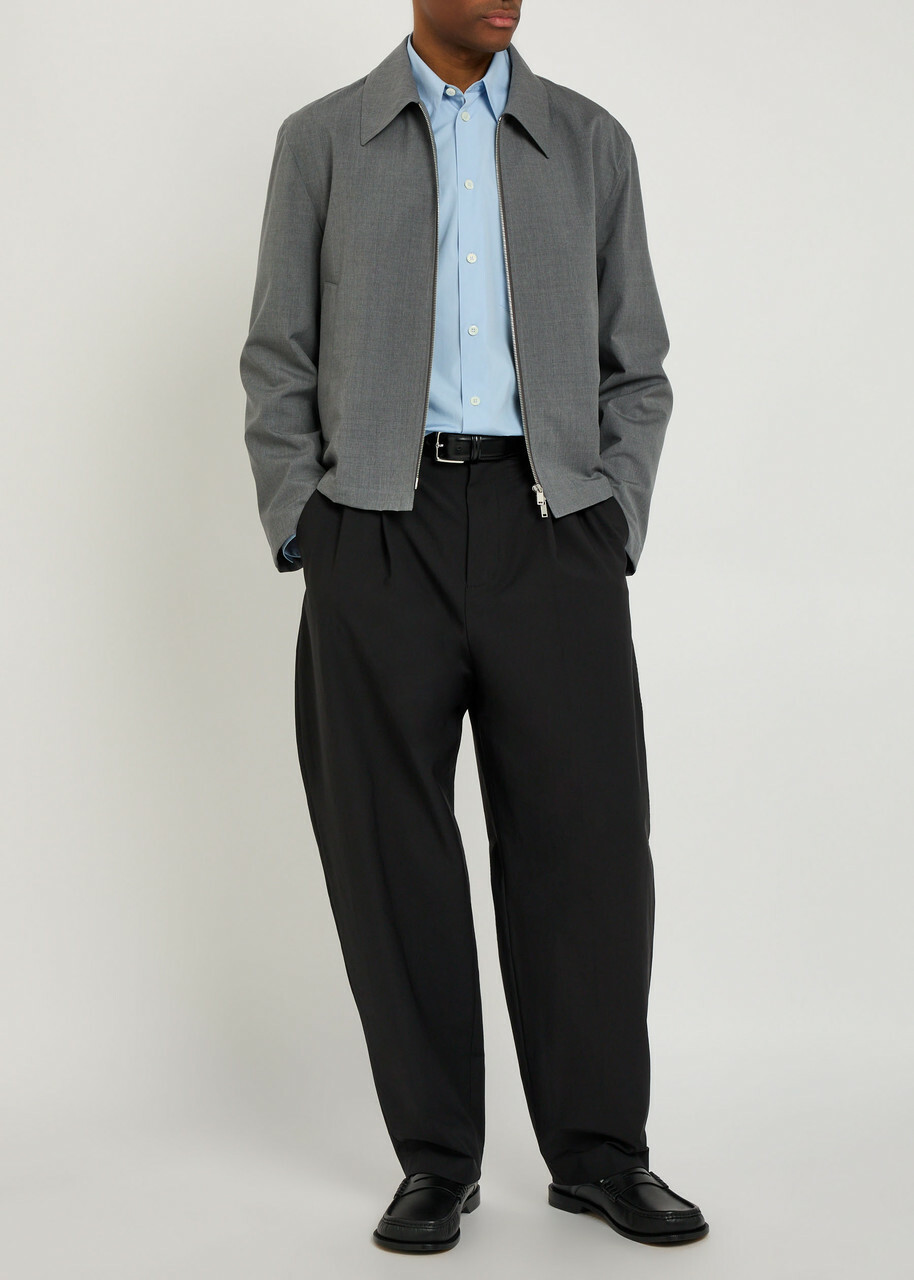 Jil Sander Wool Jacket Grey Jil Sander