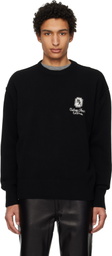 AMIRI Black MA Chateau Sweater