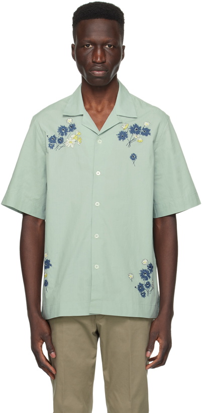 Photo: Paul Smith Green Embroidered Shirt