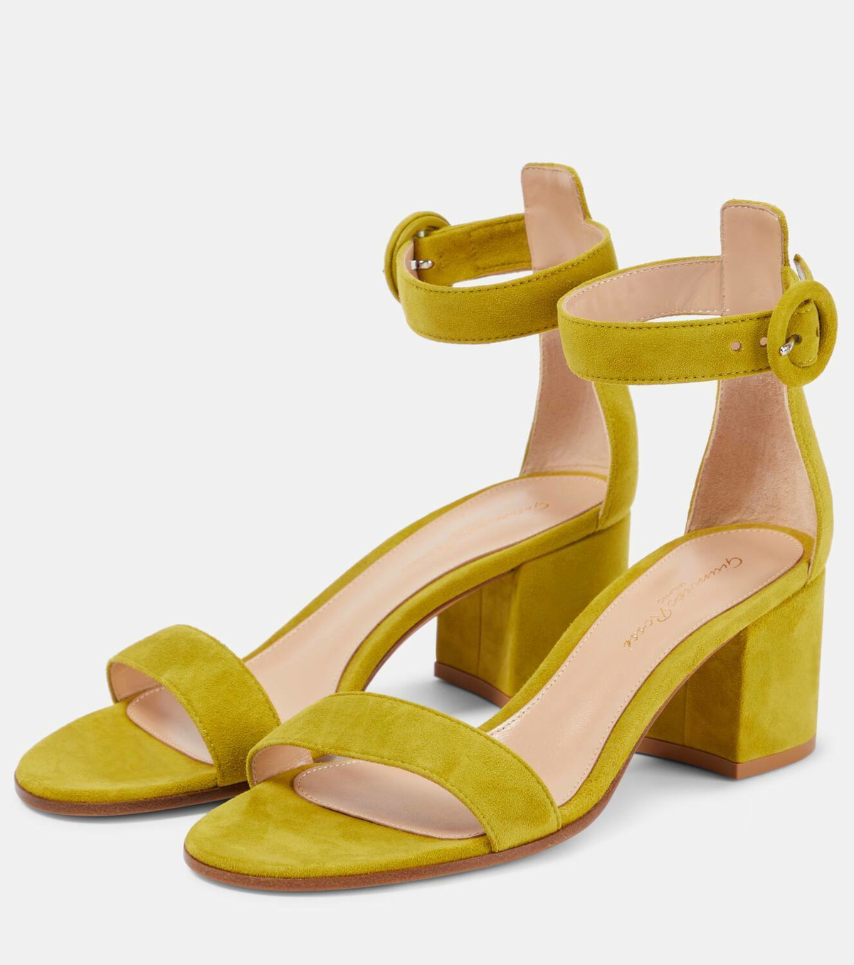 Gianvito Rossi Versilia 60 suede sandals