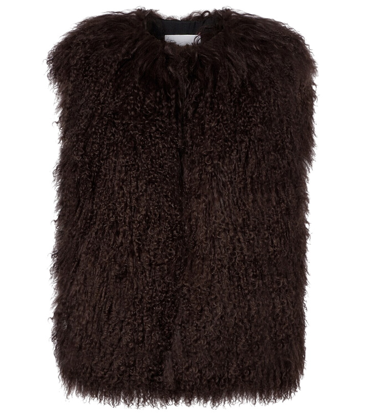 Photo: Yves Salomon Shearling vest