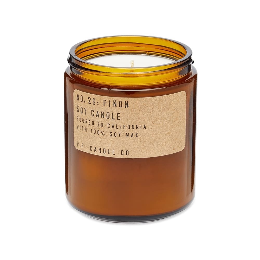 Photo: P.F. Candle Co . No.29 Piñon Soy Candle in 7.2oz