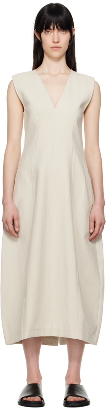 chinese dress ladies Buy Ena Linen Dress - Dawn main image 1