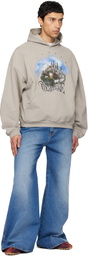 We11done Gray City Hoodie