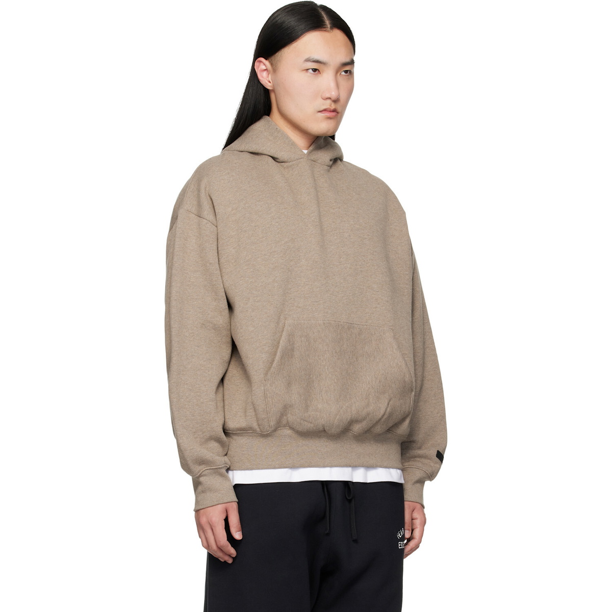 Fear of God ESSENTIALS Beige Classic Hoodie