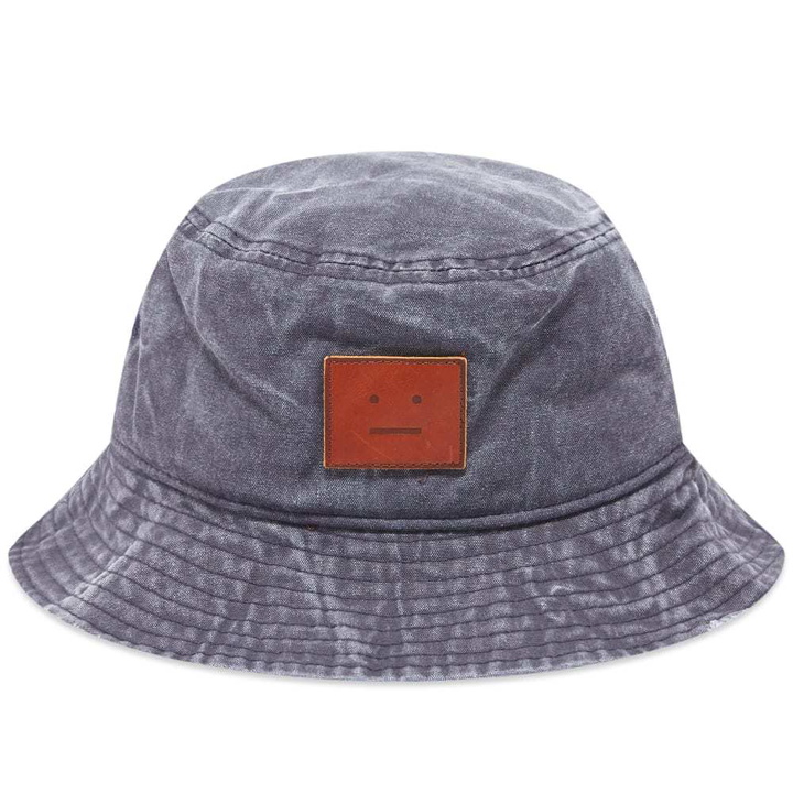 Photo: Acne Studios Buko Canvas Face Bucket Hat