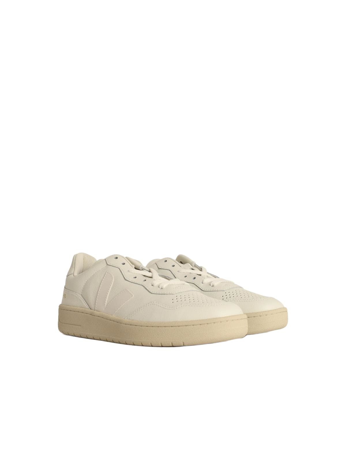 Veja v11 White Leather Sneakers