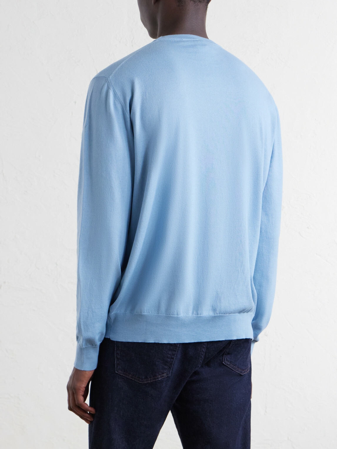 Boglioli - Cotton-Jersey Sweater - Blue