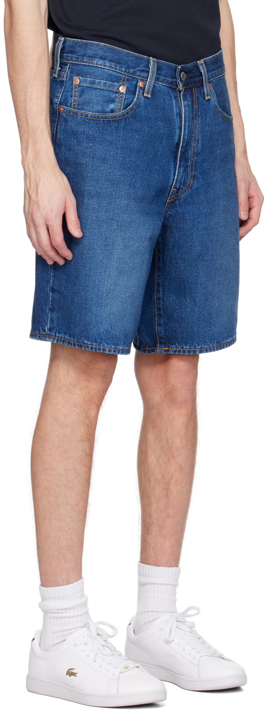 Levi's Indigo 479 Stay Baggy Denim Shorts