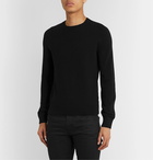 SAINT LAURENT - Slim-Fit Cashmere Sweater - Black