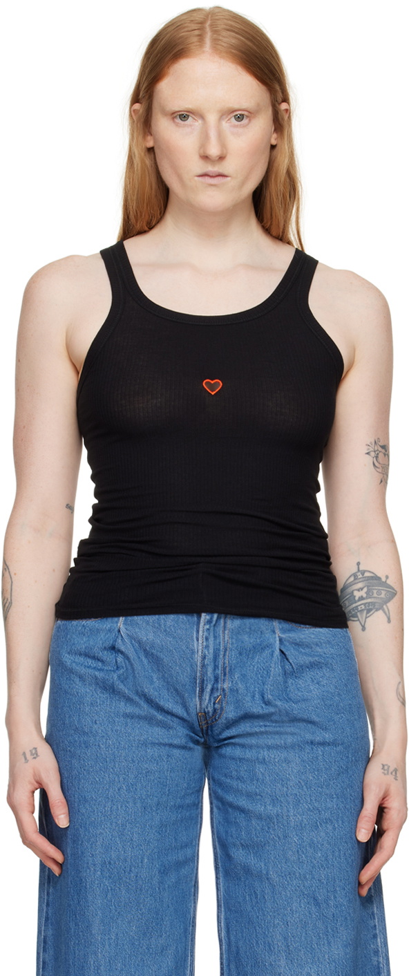 Baserange Black Heart Tank Top Baserange