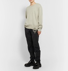 Maison Margiela - Distressed Cotton Sweater - Green