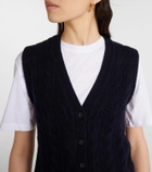 Vince Wool and cashmere-blend vest