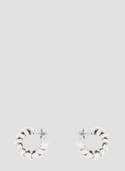 Bottega Veneta Twisted Hoop Earrings