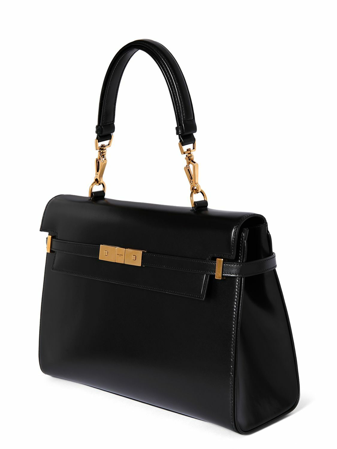 SAINT LAURENT Manhattan Leather Top Handle Bag Saint Laurent