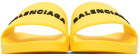 Balenciaga Yellow Pool Slides