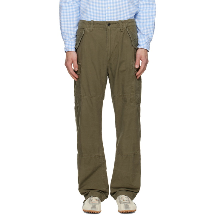 Photo: Polo Ralph Lauren Khaki LW Rustic Canvas Cargo Pants