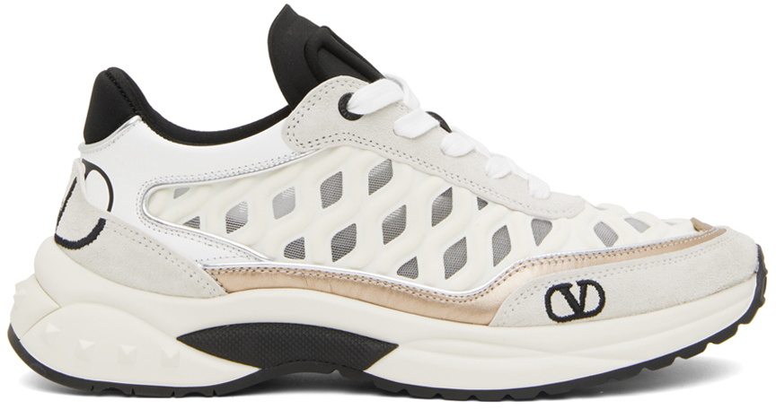 スニーカー VALENTINO READY GO RUNNER SNEAKERS Valentino Garavani Off-White Ready Go Runner Low Sneakers