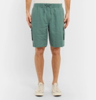 Onia - Tom Wide-Leg Linen Cargo Shorts - Men - Green