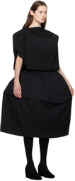 Comme des Garçons Black Sleeveless Blouse