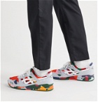 Comme des Garçons SHIRT - ASICS GEL-LYTE III Suede- and Rubber-Trimmed Neoprene Sneakers - Multi
