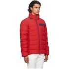 Moncler Grenoble Red Down Kander Jacket