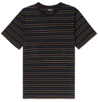 A.P.C. - Milo Striped Cotton-Jersey T-Shirt - Black