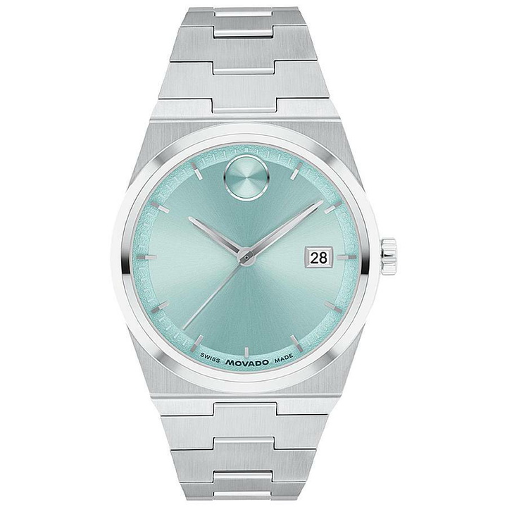 Photo: Movado Bold Quest Quartz Blue Seafoam Dial Unisex Watch 3601186