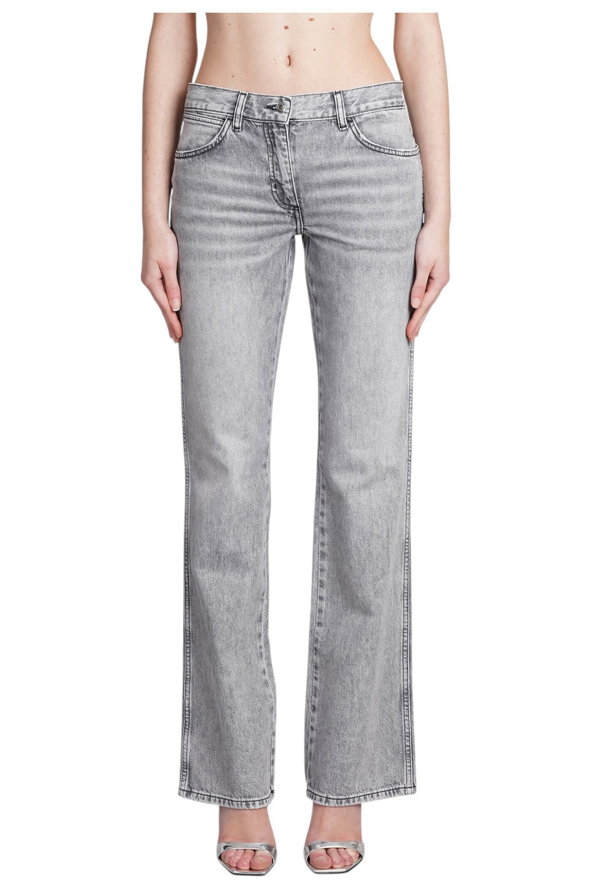 IRO Dalou Jeans In Cyan Cotton Iro