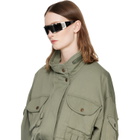 Givenchy Silver Square Sunglasses