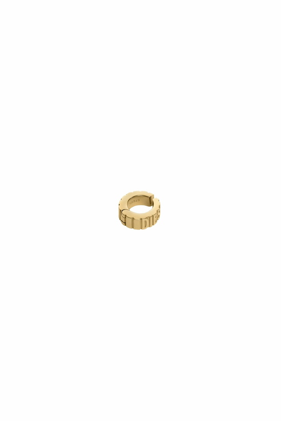 Photo: Diesel Gold-Tone Stainless Steel Cuff Earring - Ear Cuffs - Unisex - Gold