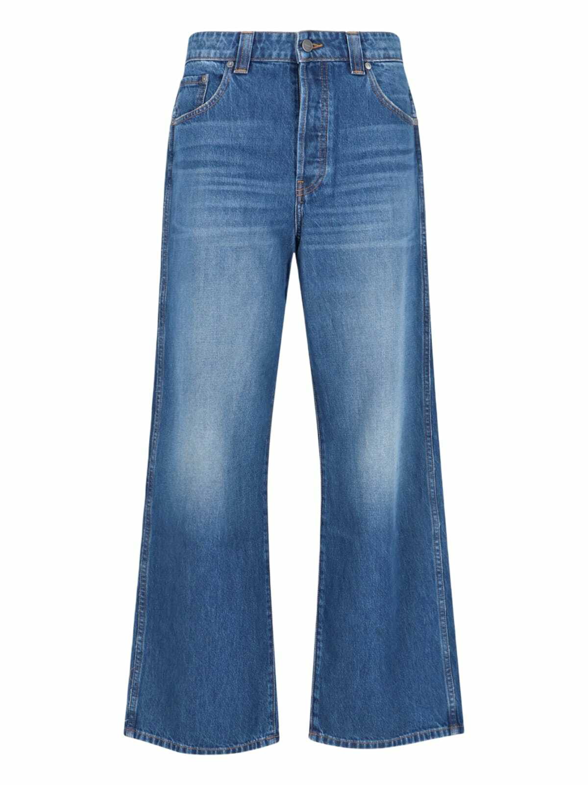 デニム・ジーパン KHAITE 'Dane' jeans Blue KHAITE Dane Denim Mid Rise Jeans Khaite