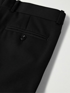 Alexander McQueen - Slim-Fit Wool Barathea Suit Trousers - Black