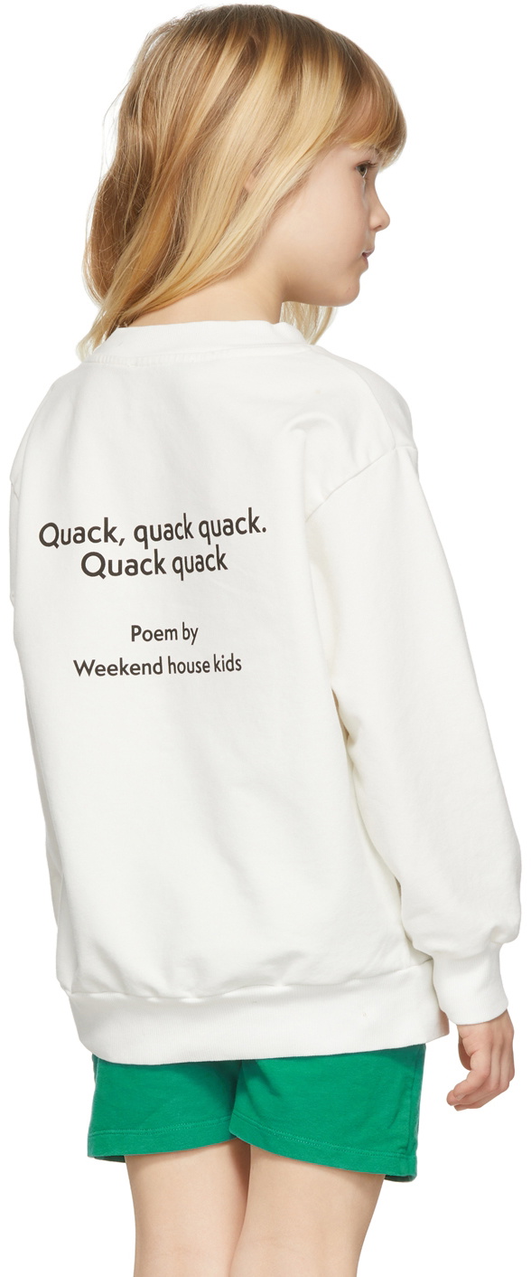 Quack sweatshirt – weekend house kids.