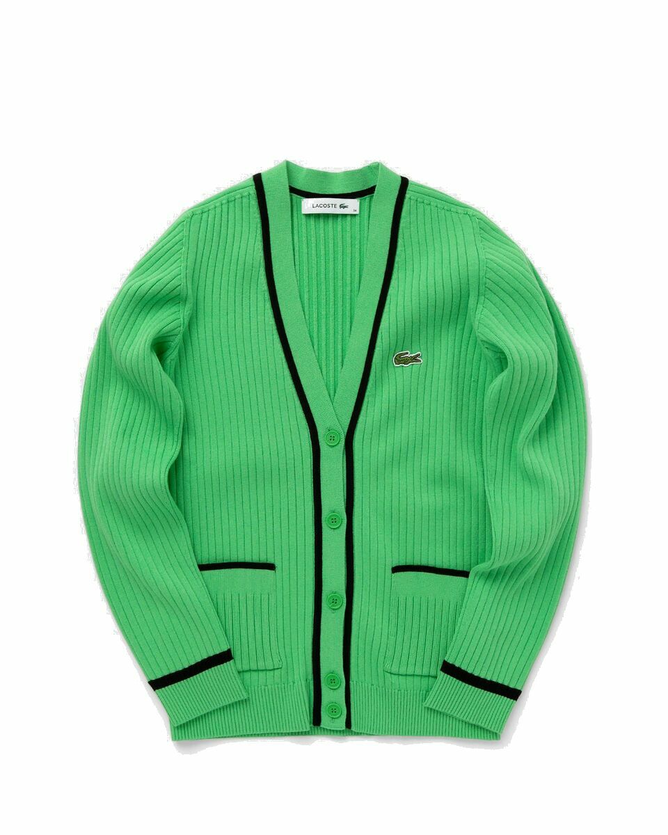 Photo: Lacoste Pullover Green - Womens - Zippers & Cardigans