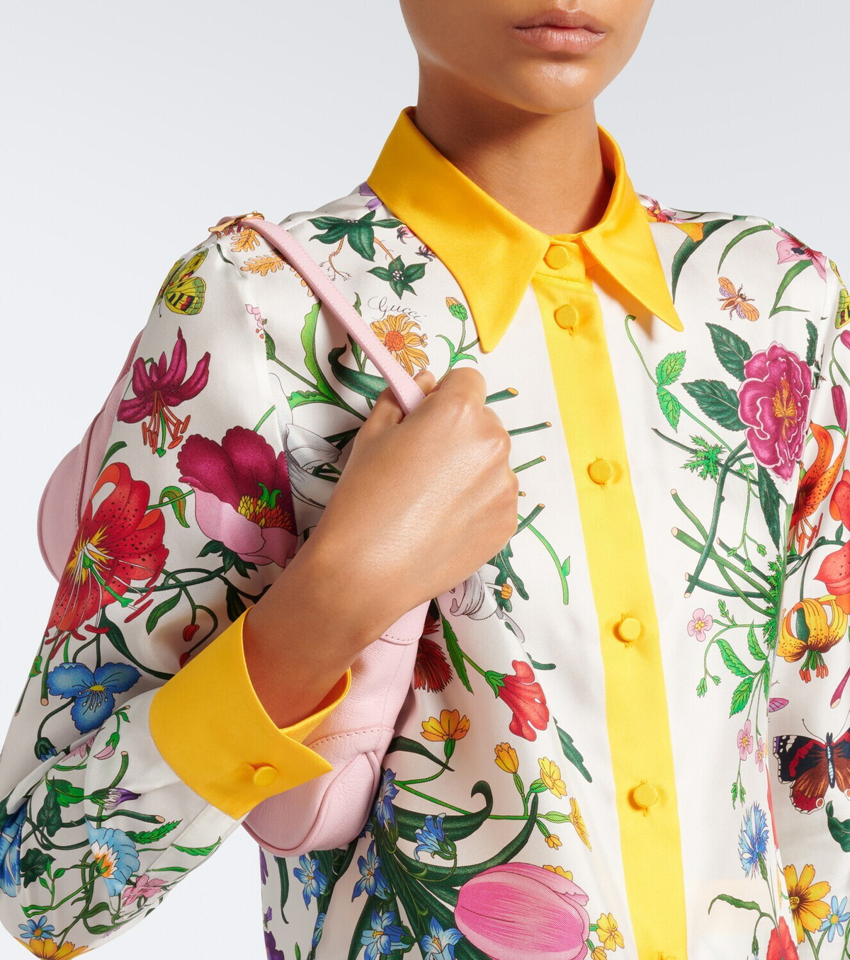 Gucci Gucci Flora silk shirt