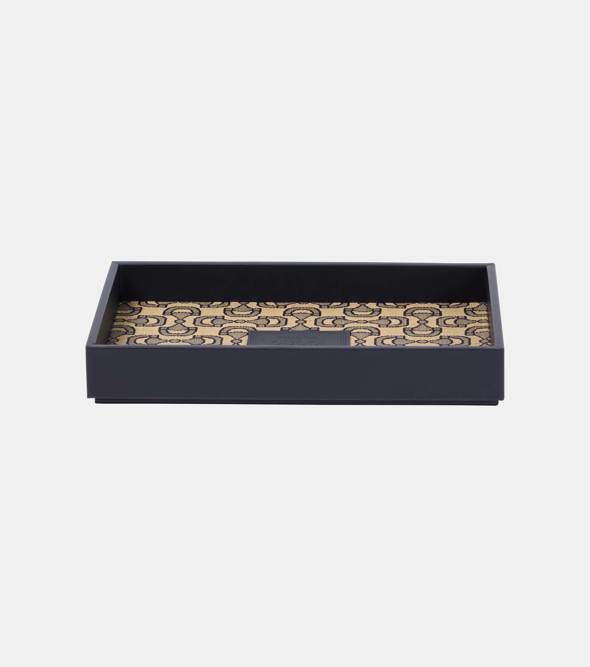 Gucci Horsebit jacquard leather tray