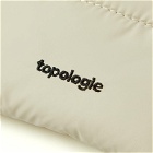 Topologie Phone Sleeve Pouch in Off White Puffer