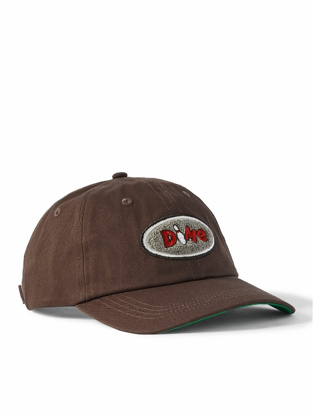 Photo: DIME - Munson Logo-Appliquéd Cotton-Twill Baseball Cap
