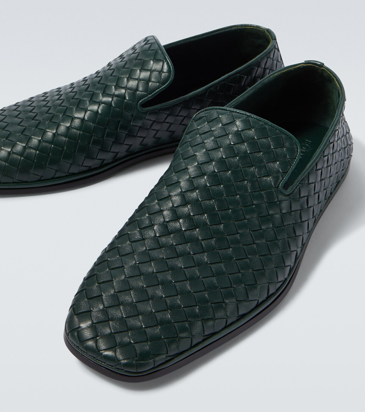 Bottega Veneta Palazzo Intrecciato leather loafers