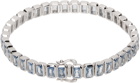 Hatton Labs SSENSE Exclusive Silver & Blue Tennis Bracelet
