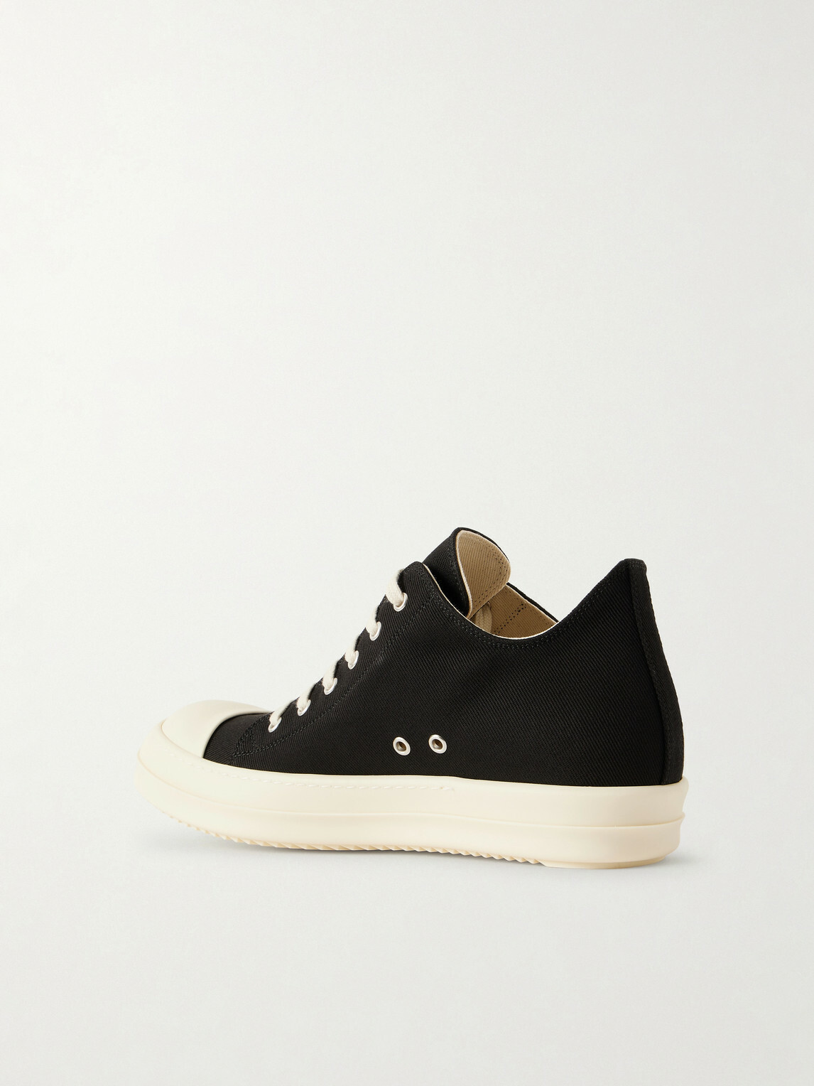 DRKSHDW by Rick Owens - Ramones Denim Sneakers - Black
