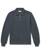 Brunello Cucinelli - Cashmere Half-Zip Sweater - Gray