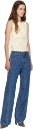 Eckhaus Latta Beige Pallas Tank Top